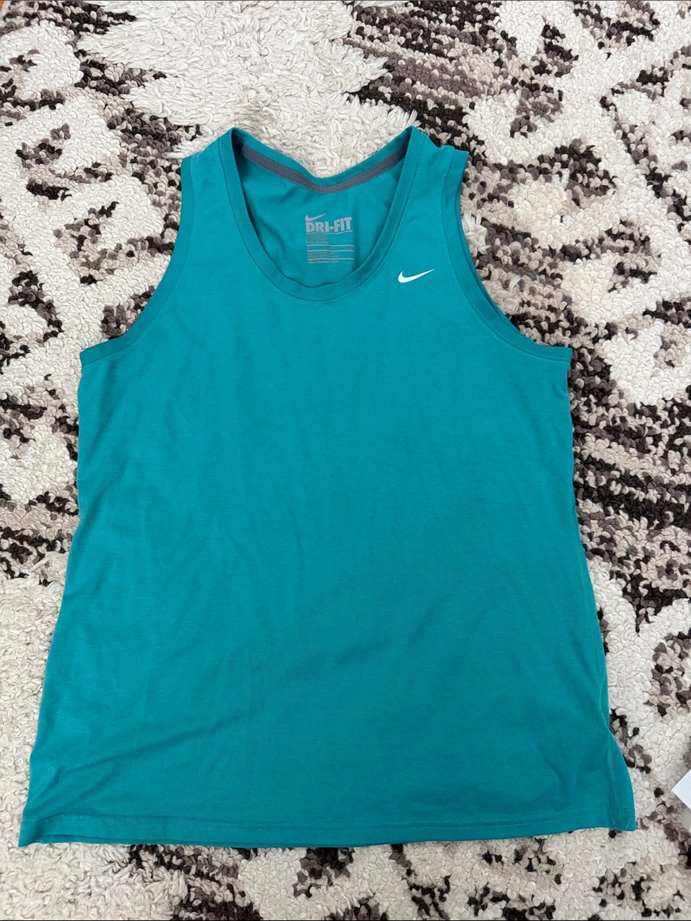 Nike Teal Performance Dri-FIT Tank Top
